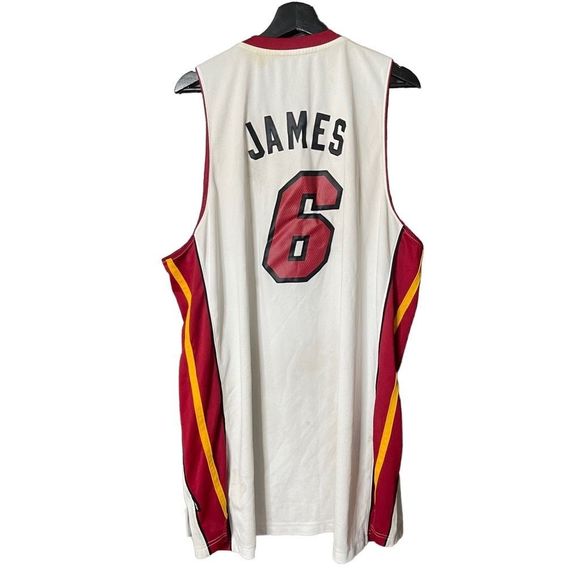 Adidas Miami Heat Lebron James Jersey 2XL - Picture 2 of 3